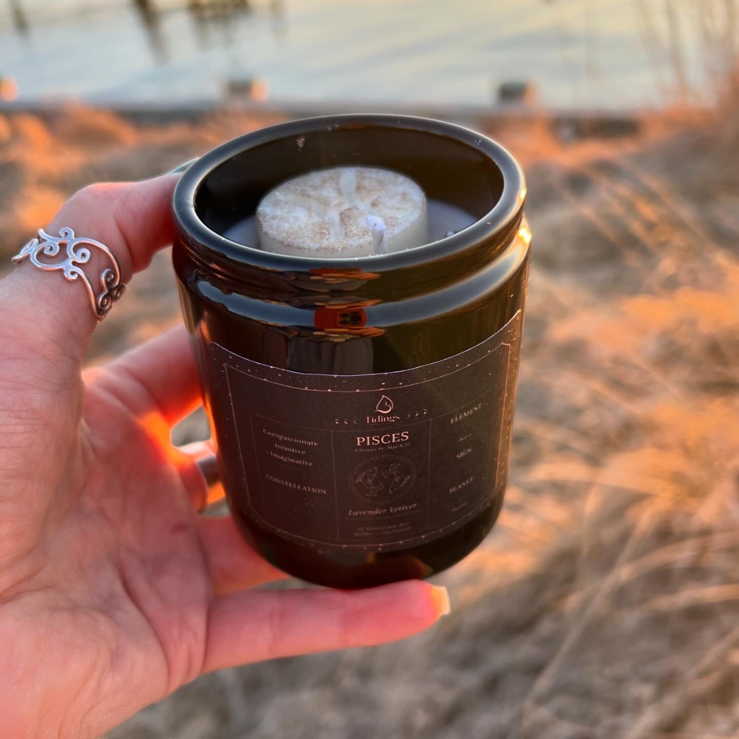 Astrology Hidden Crystal Candles