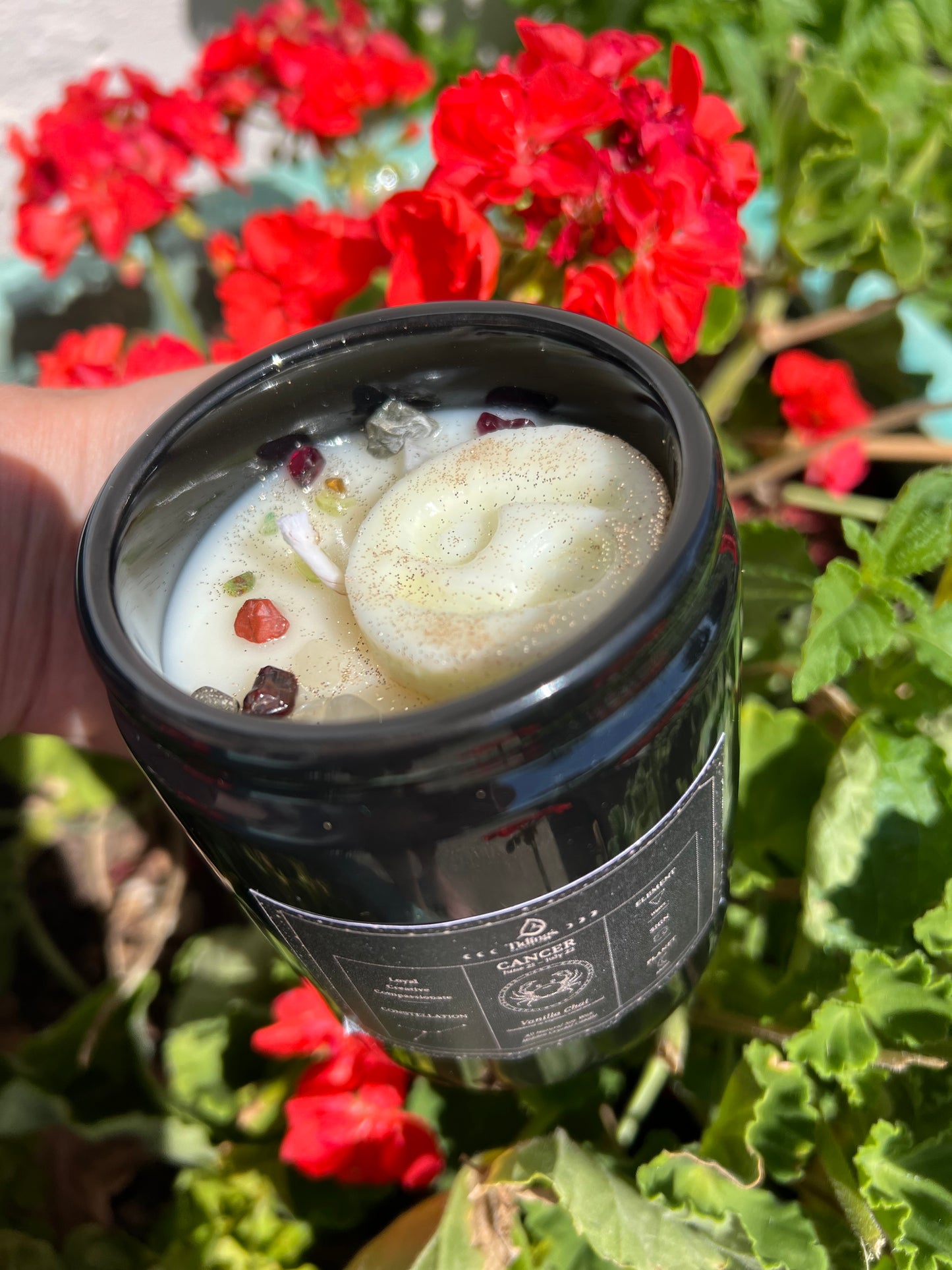 Astrology Hidden Crystal Candles