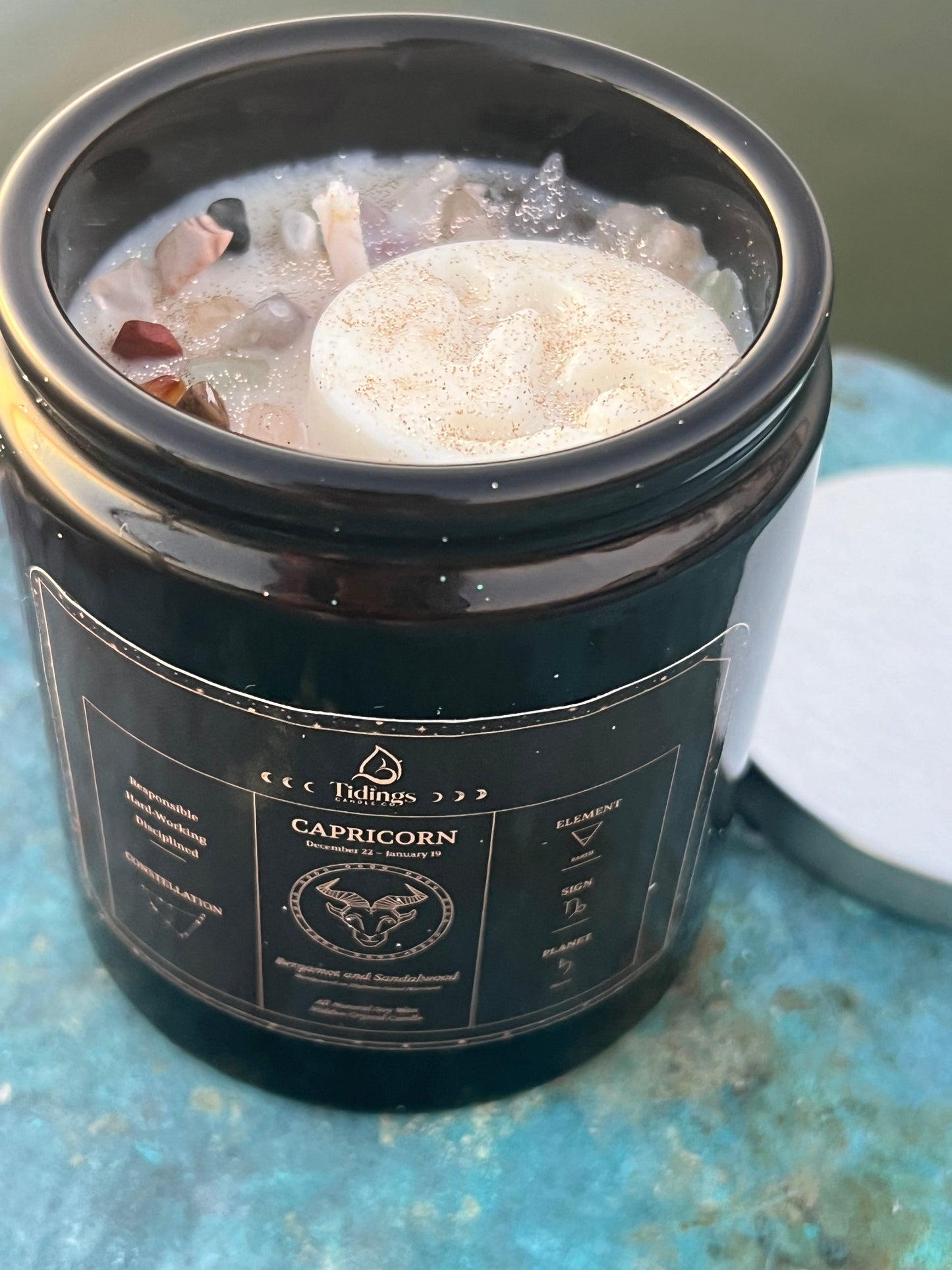 Astrology Hidden Crystal Candles