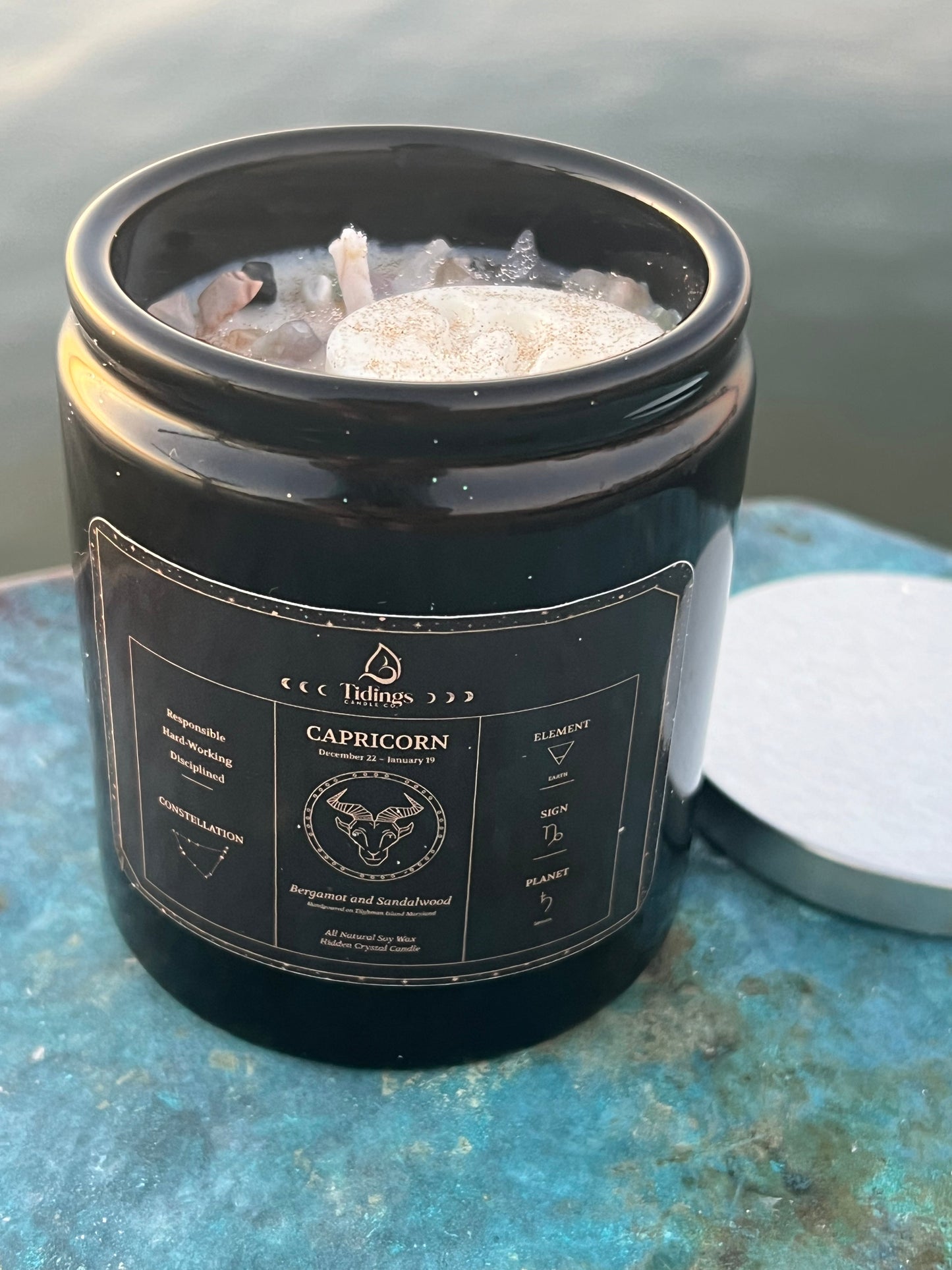 Astrology Hidden Crystal Candles