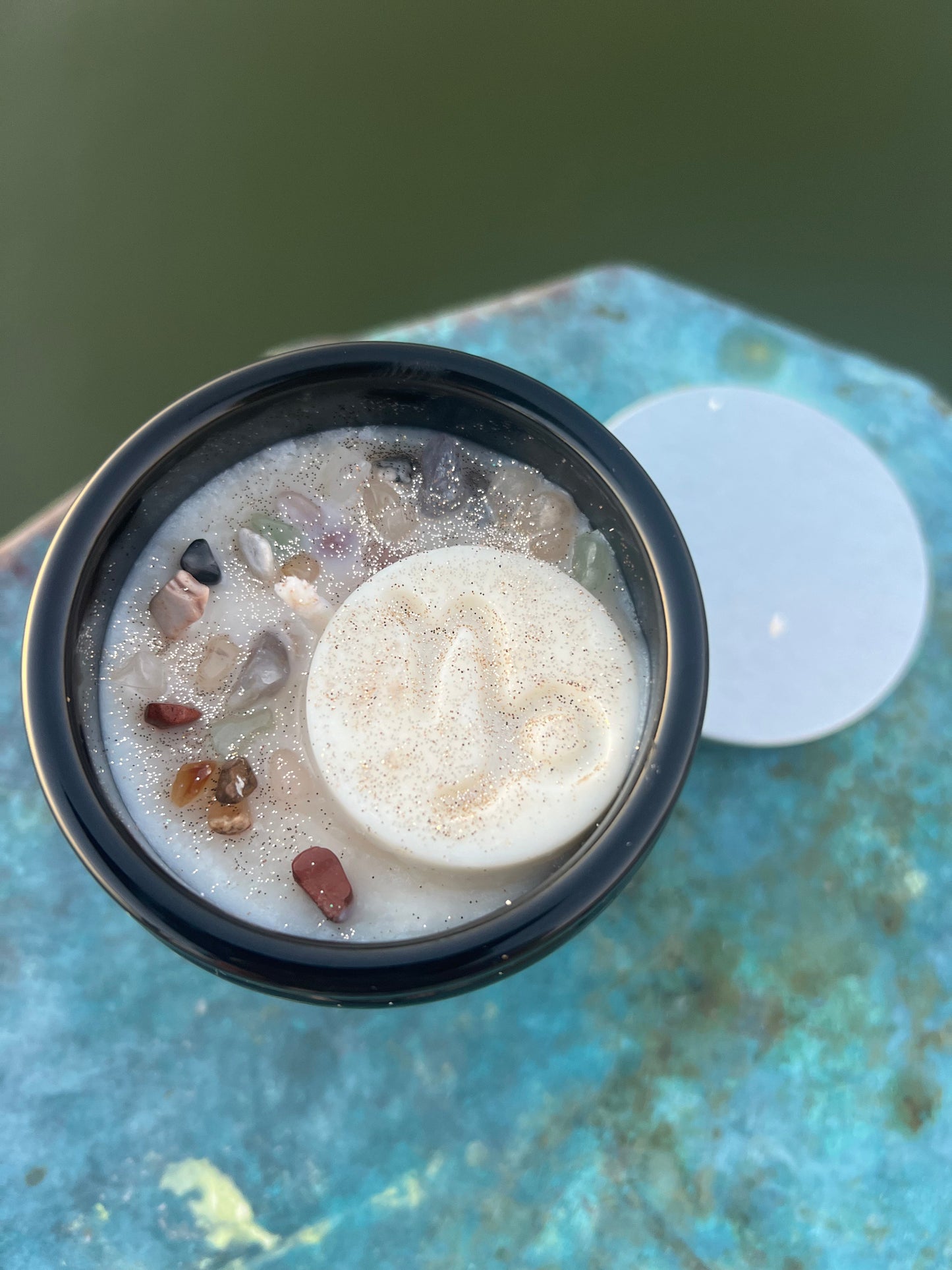 Astrology Hidden Crystal Candles