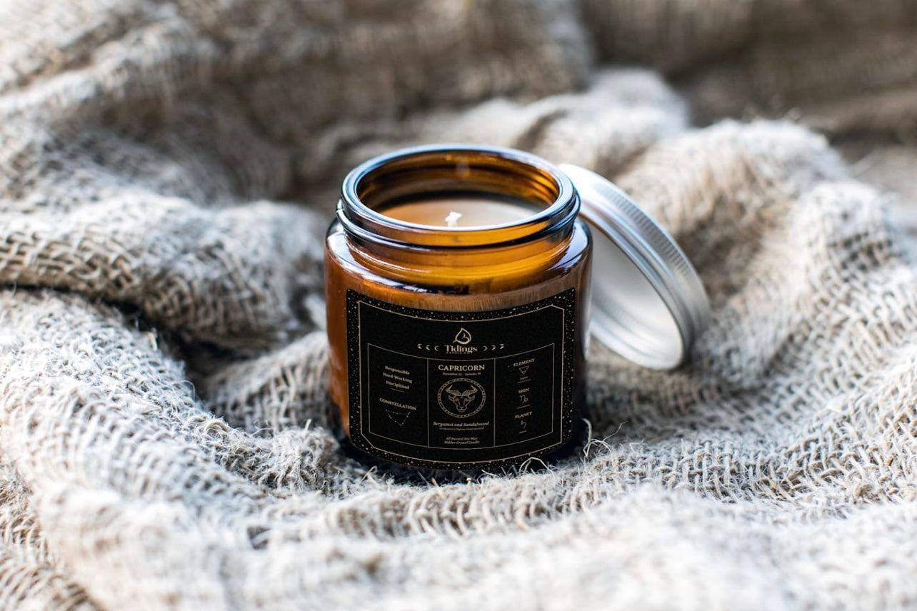 Astrology Hidden Crystal Candles