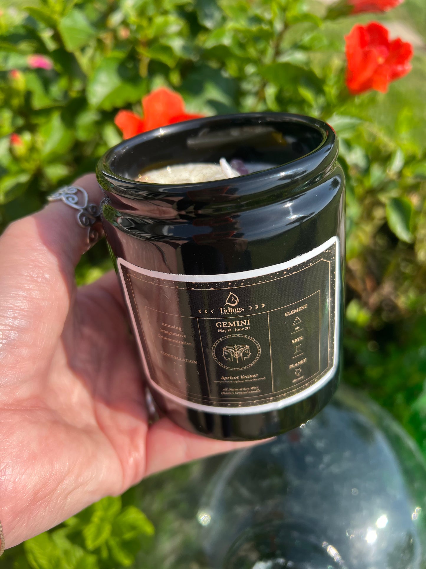 Astrology Hidden Crystal Candles