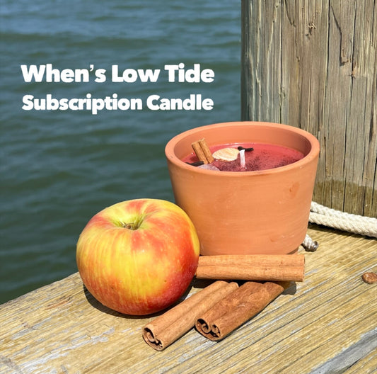 A When’s Low Tide Monthly Candle Subscription