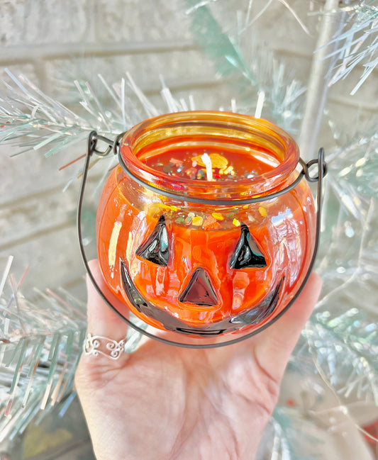 Pumpkin Spice in Glass Pumpkin