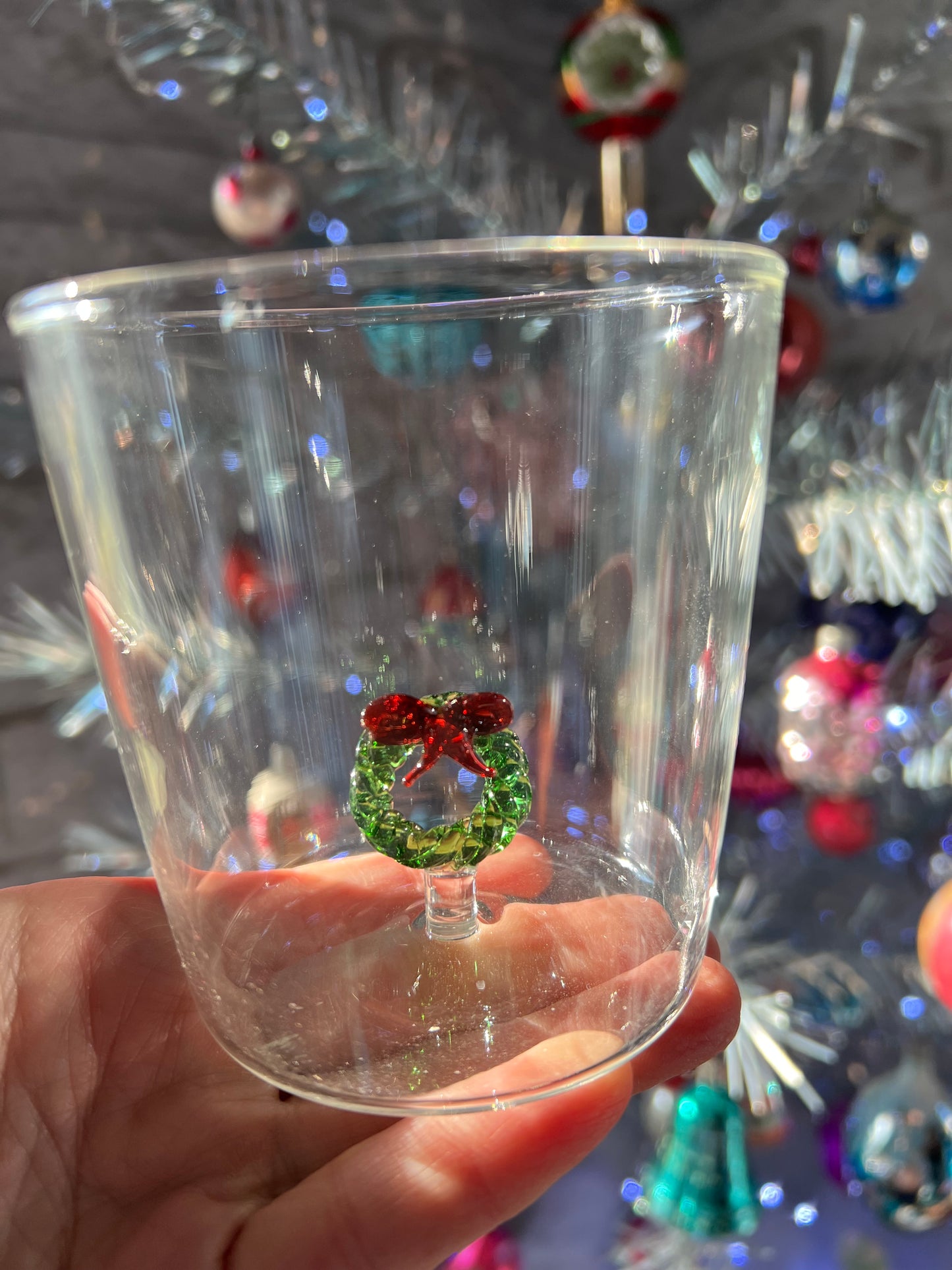 Ho Ho Ho for the Holidays in Hidden Glass Figural Mug